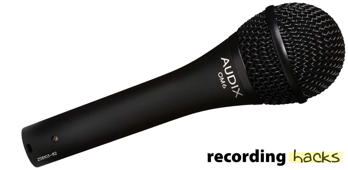 Audix OM6 Audix OM6 Song Writer Dynamic Vocal Microphone 